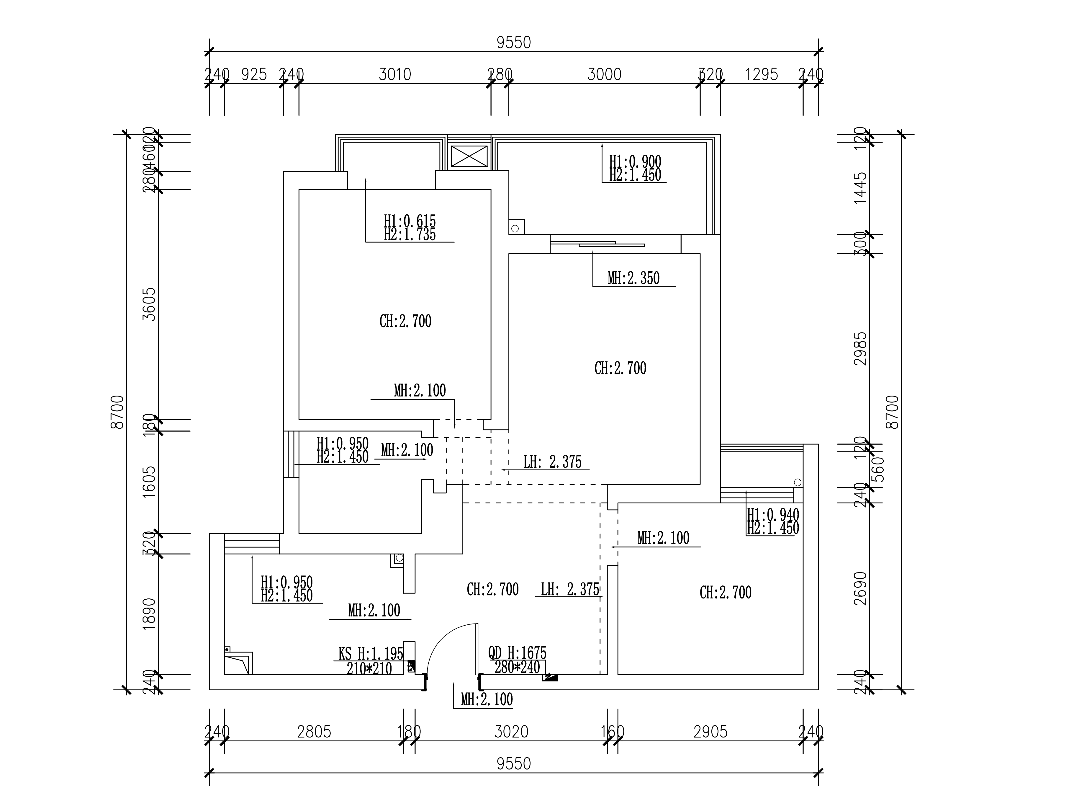 新作首發 | 66㎡戶型的空間優化