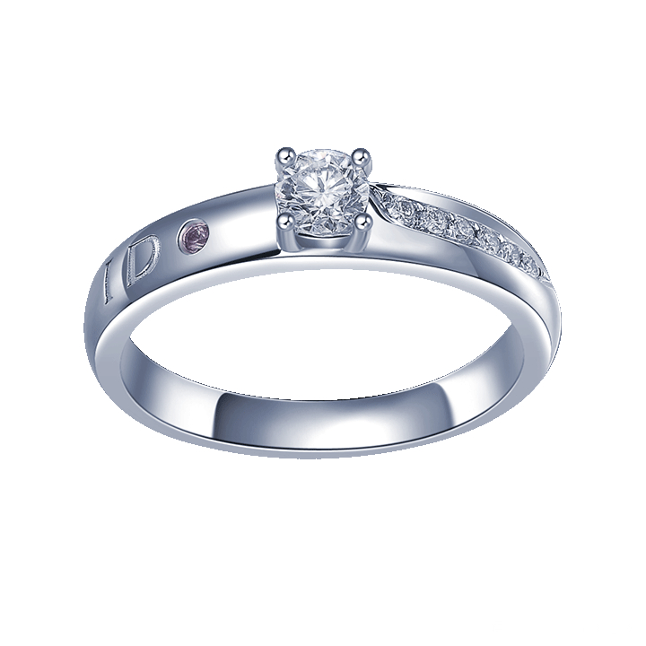 一枚铂金钻戒是很多女性朋友的心中所爱如何辨别铂金钻戒的真假