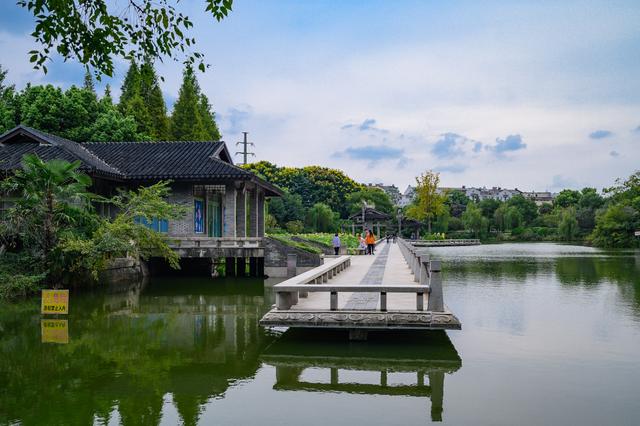 原创常州这座市民公园为纪念本土抗倭英雄园林景观超赞