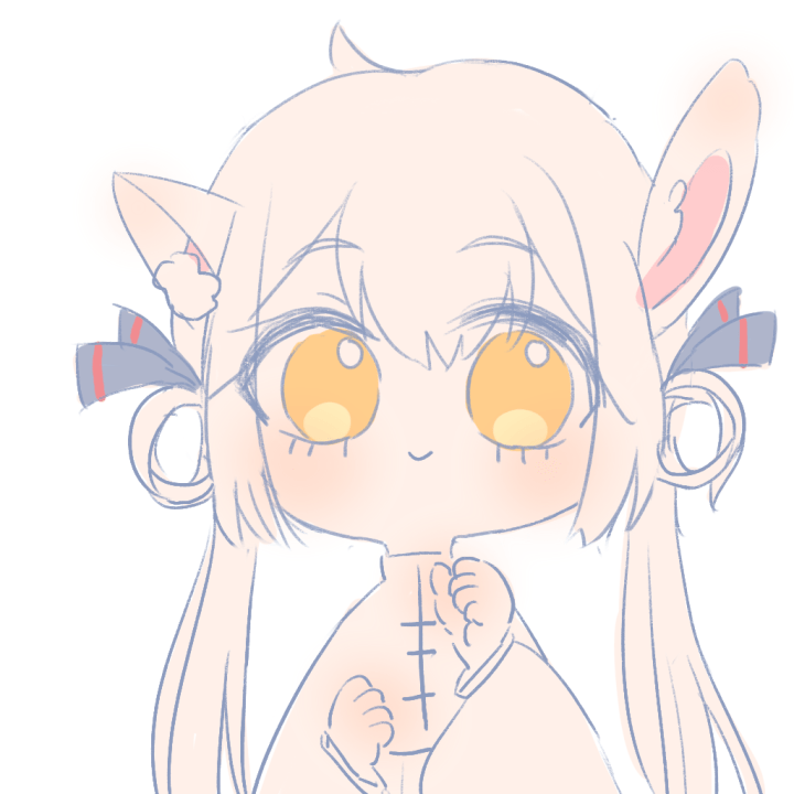 兔砸喵团资源q版团头11单色大头