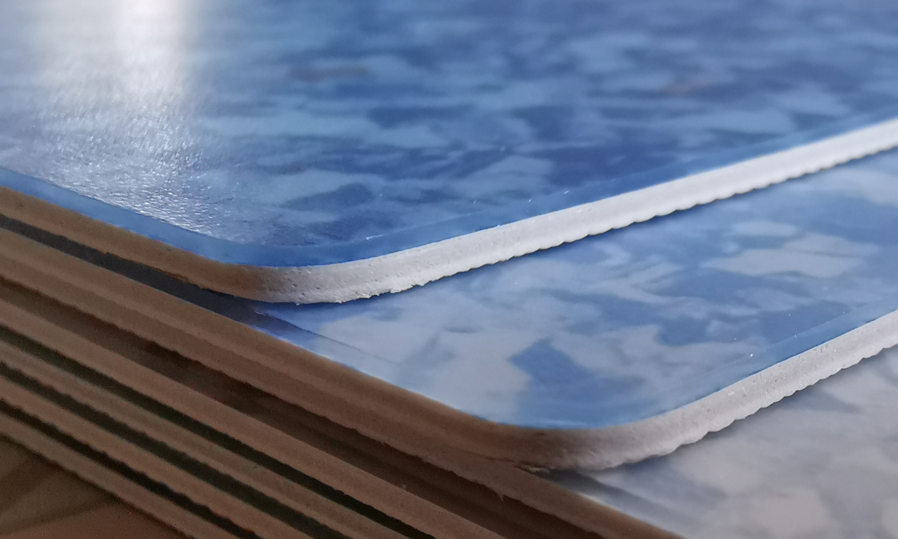 洁福野心新同质透心地板 80丝超级耐磨层