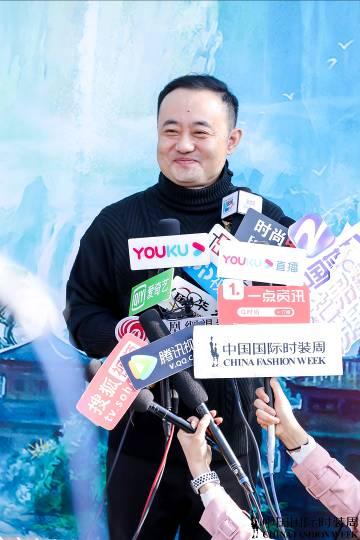 10月30日,中国十佳时装设计师郝为民&david sylvia《雲山海》主题大秀