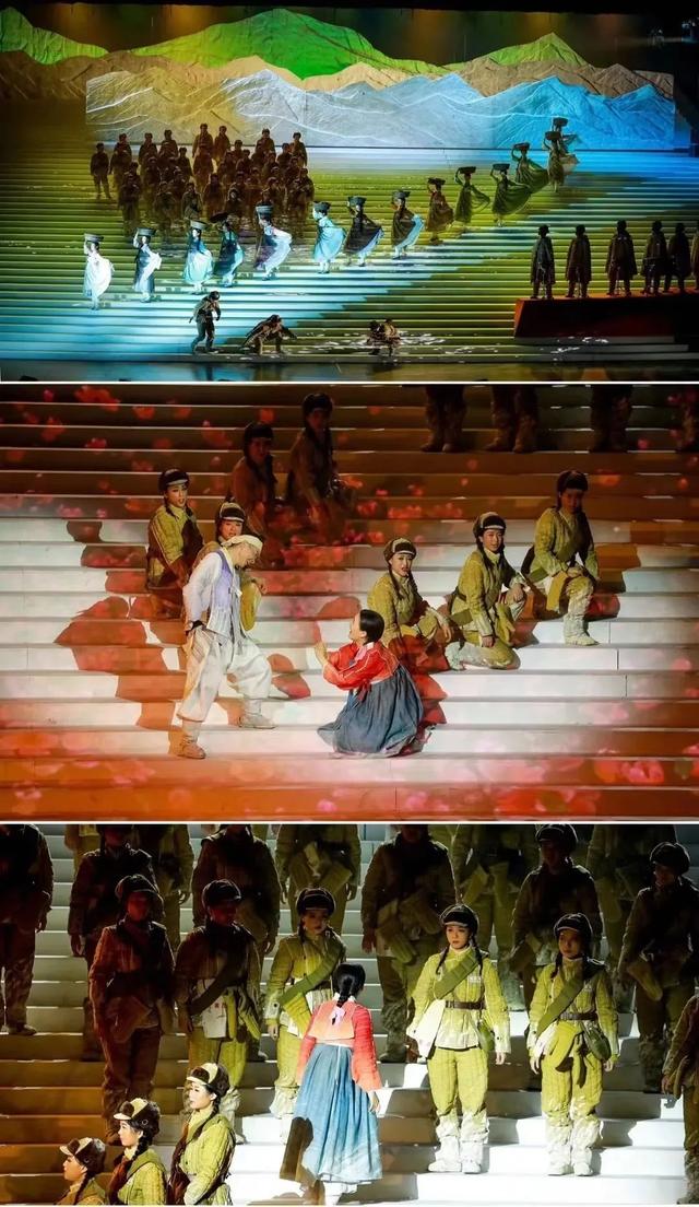 中江县继光实验学校老师参演的歌剧在国家大剧院上演