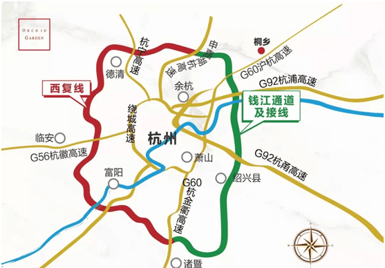 目前,杭州繞城高速西複線將在今年年底建成通車,作為杭州二繞的重要