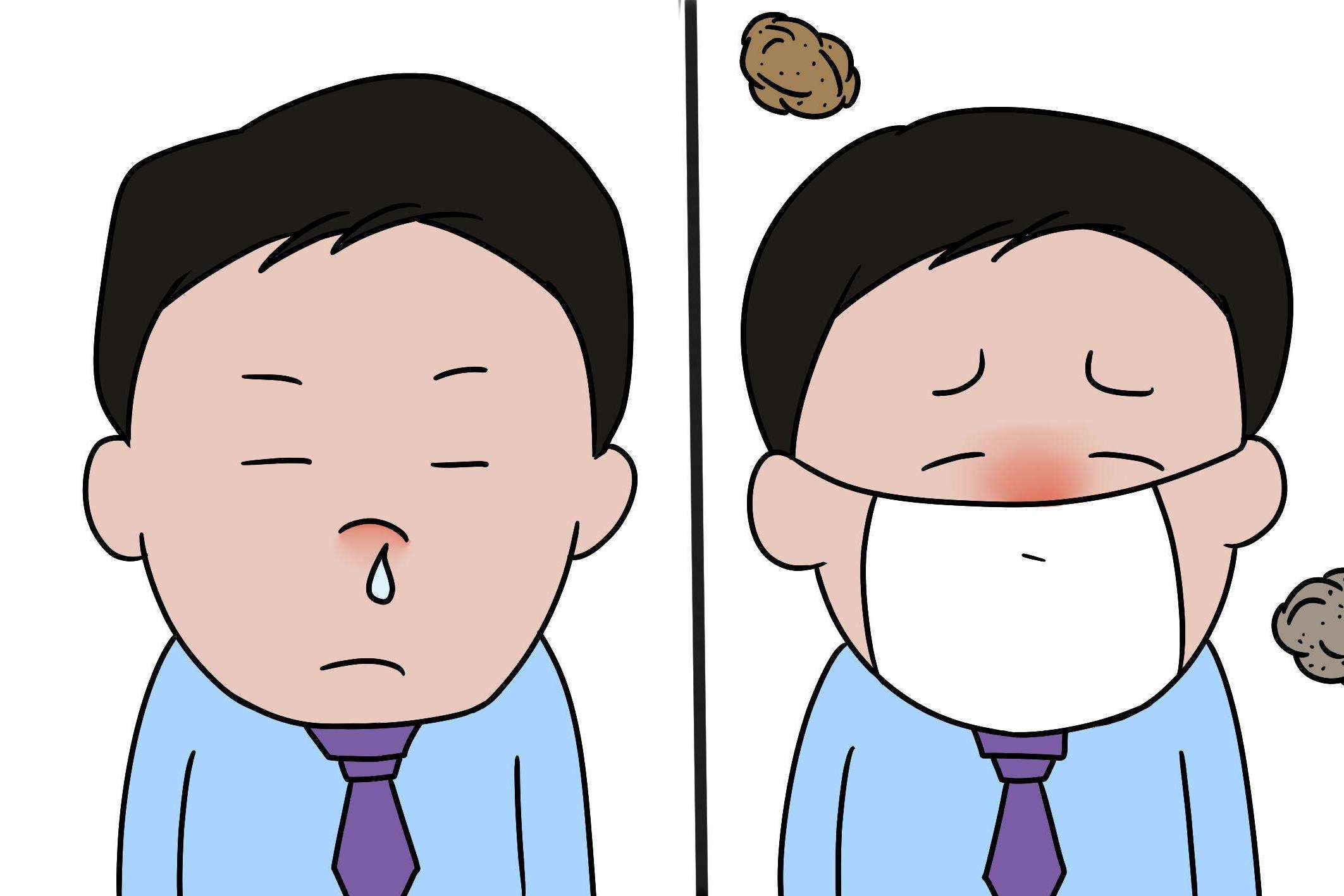 长期不治疗,可引起多种并发症,如支气管哮喘,中耳炎,鼻窦炎等等