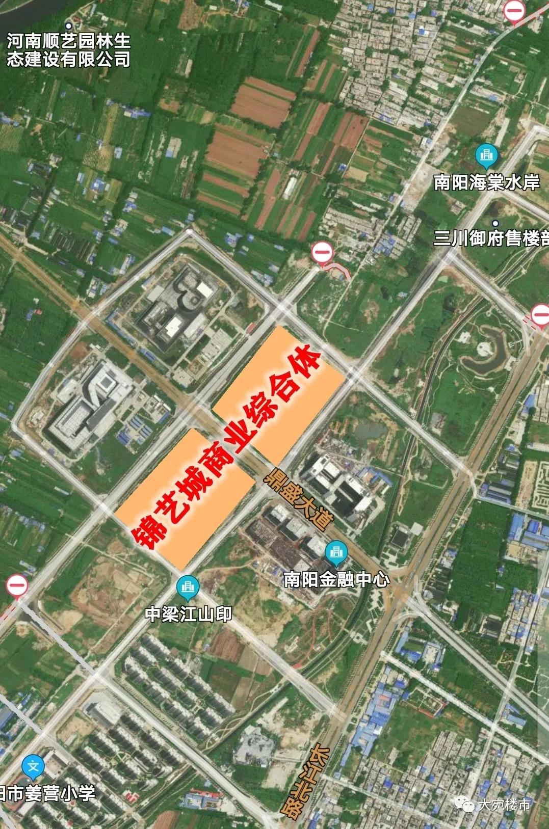 锦艺城商业综合体即将落位三馆一院片区!