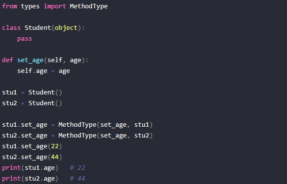 python 实例 增加属性_python 类属性 实例属性_python经典类和新式类