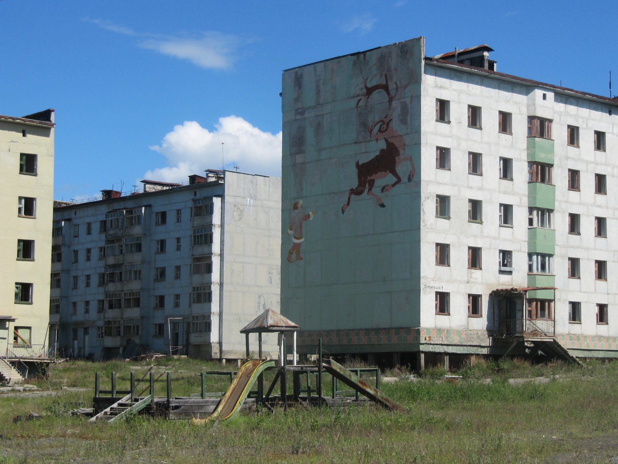 俄罗斯废弃城市图片