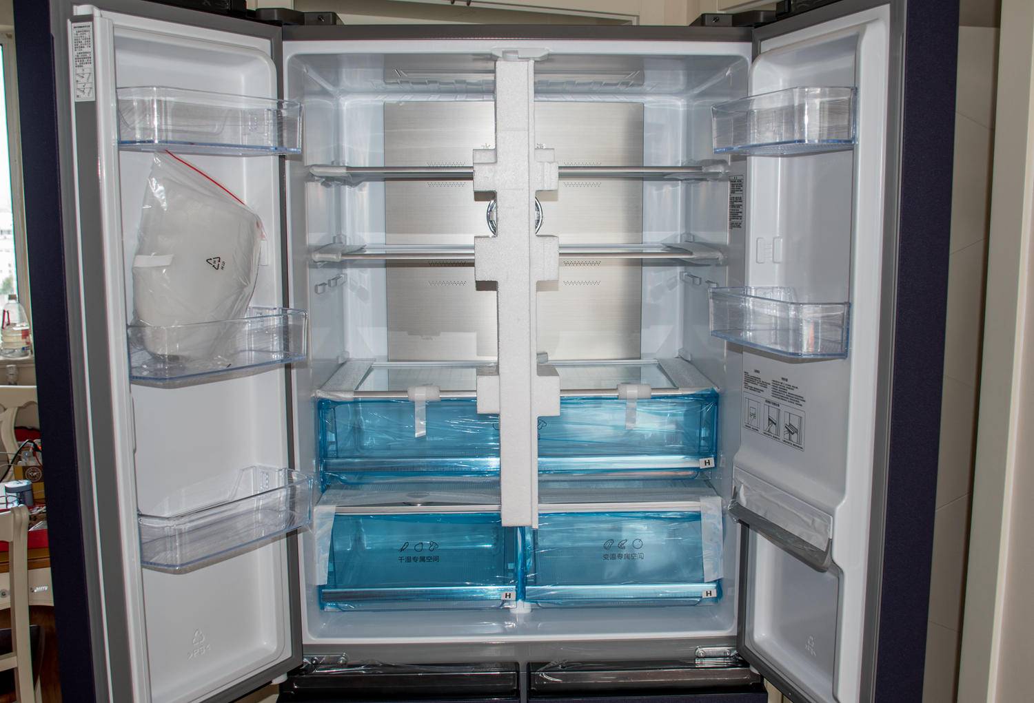 食材真空休眠海信452升bcd452wmk1dpq冰箱