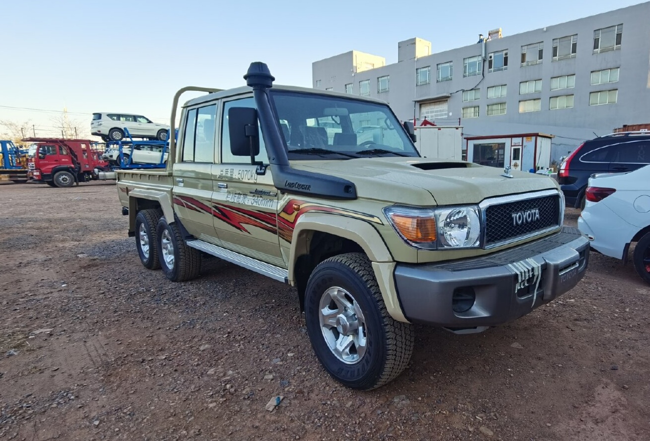 新款丰田陆巡lc亮相8缸柴油动力六轮驱动比路虎卫士还霸气