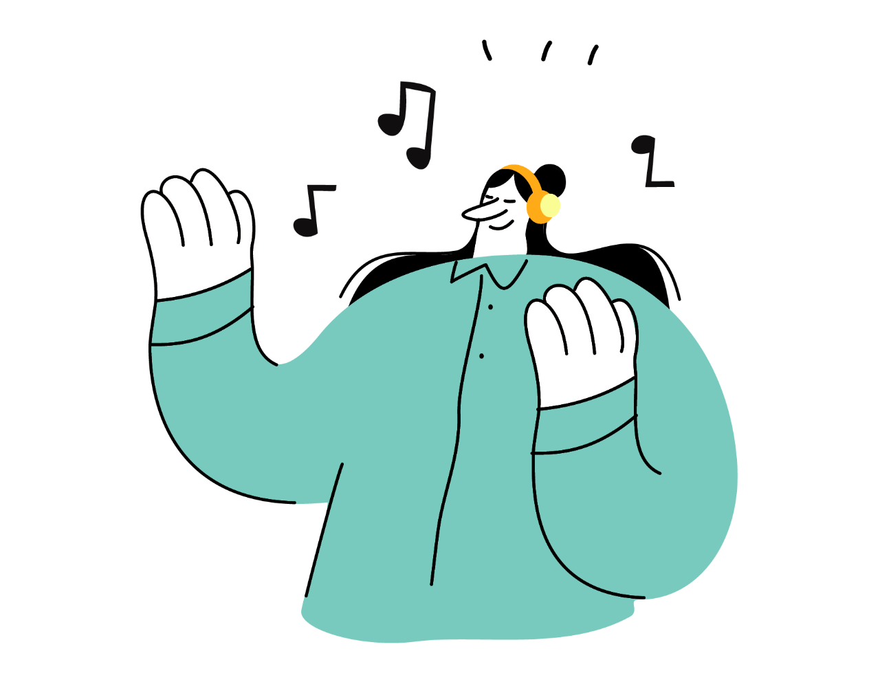 100 插画风网页人物素材,uxd总能给挑剔的你送上最新最全的设计助力大