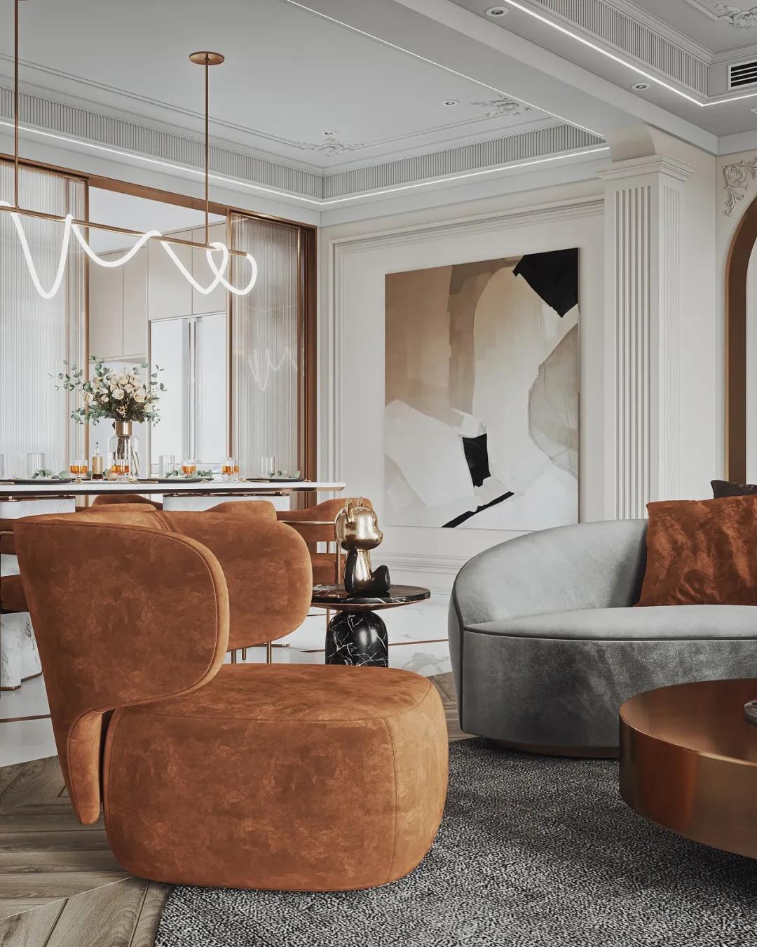 法式轻奢软装设计,镌刻你的精致浪漫生活_手机搜狐网