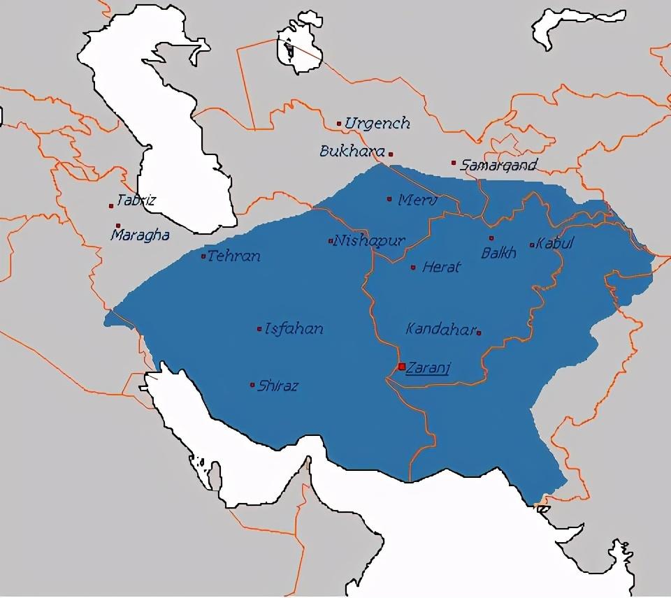 在公元867年至870年的这段时间里,叶尔孤白先后征服了伊朗东部和