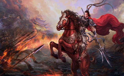 吕布和赤兔马之间的故事_手机搜狐网