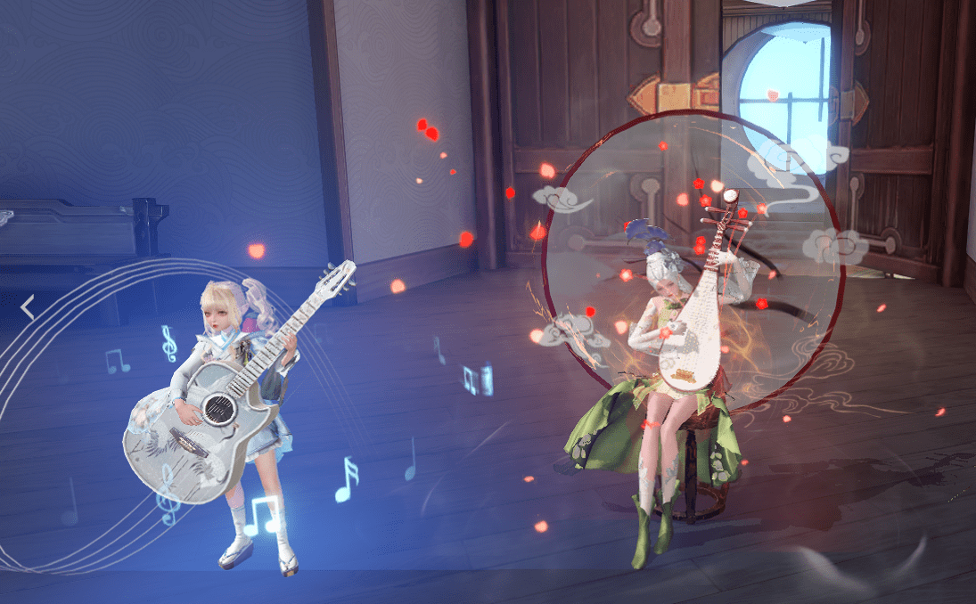 原创天谕手游场景被打马赛克玩家恶搞玩bug梗策划我们故意的