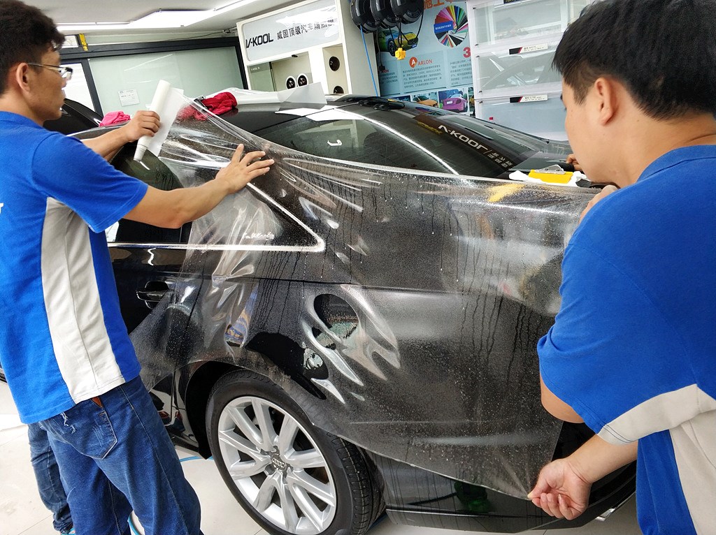 奧迪a6全車龍膜隱形車衣