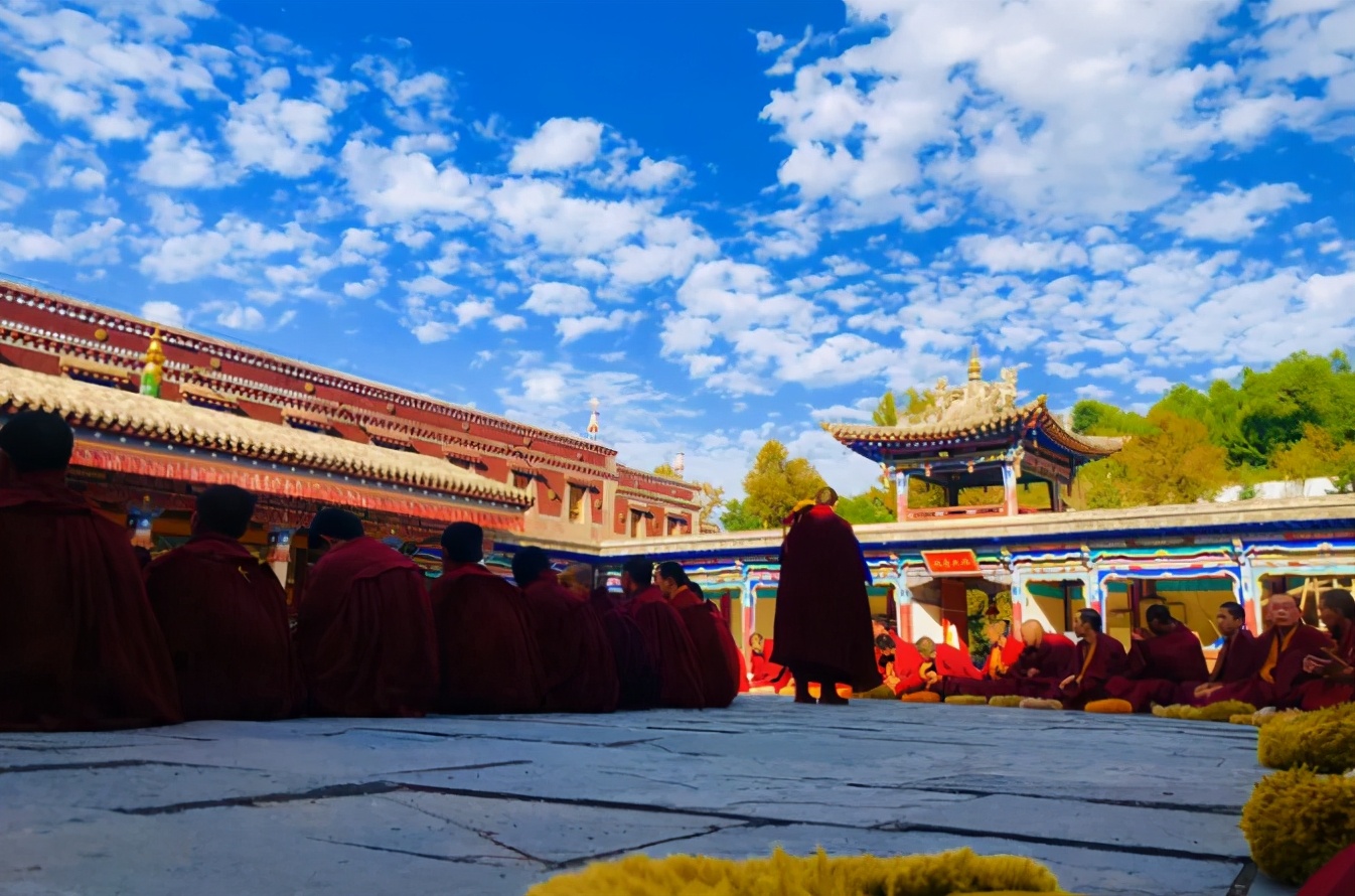 原创随笔今朝梦回塔尔寺