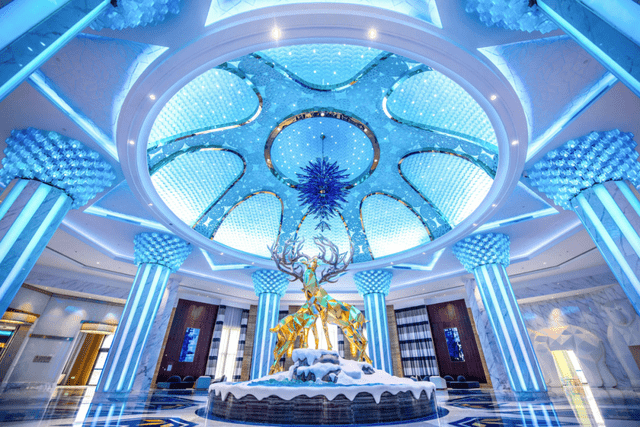 新密银基冰雪酒店首座极地主题集现代繁华与梦幻于一体酒店