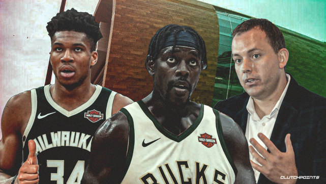 原创雄鹿五巨头诞生这阵容不夺冠就是失败哈登别去篮网了真打不过