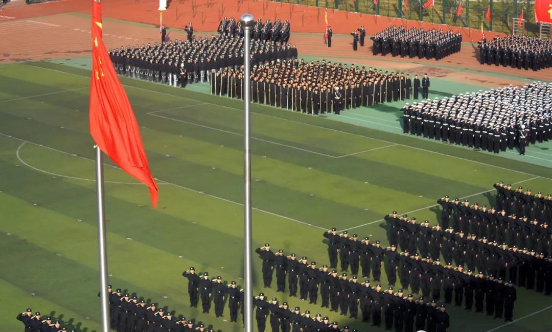 2020年河南警察学院新生开学典礼暨第一届警察体育运动会开幕式掠影