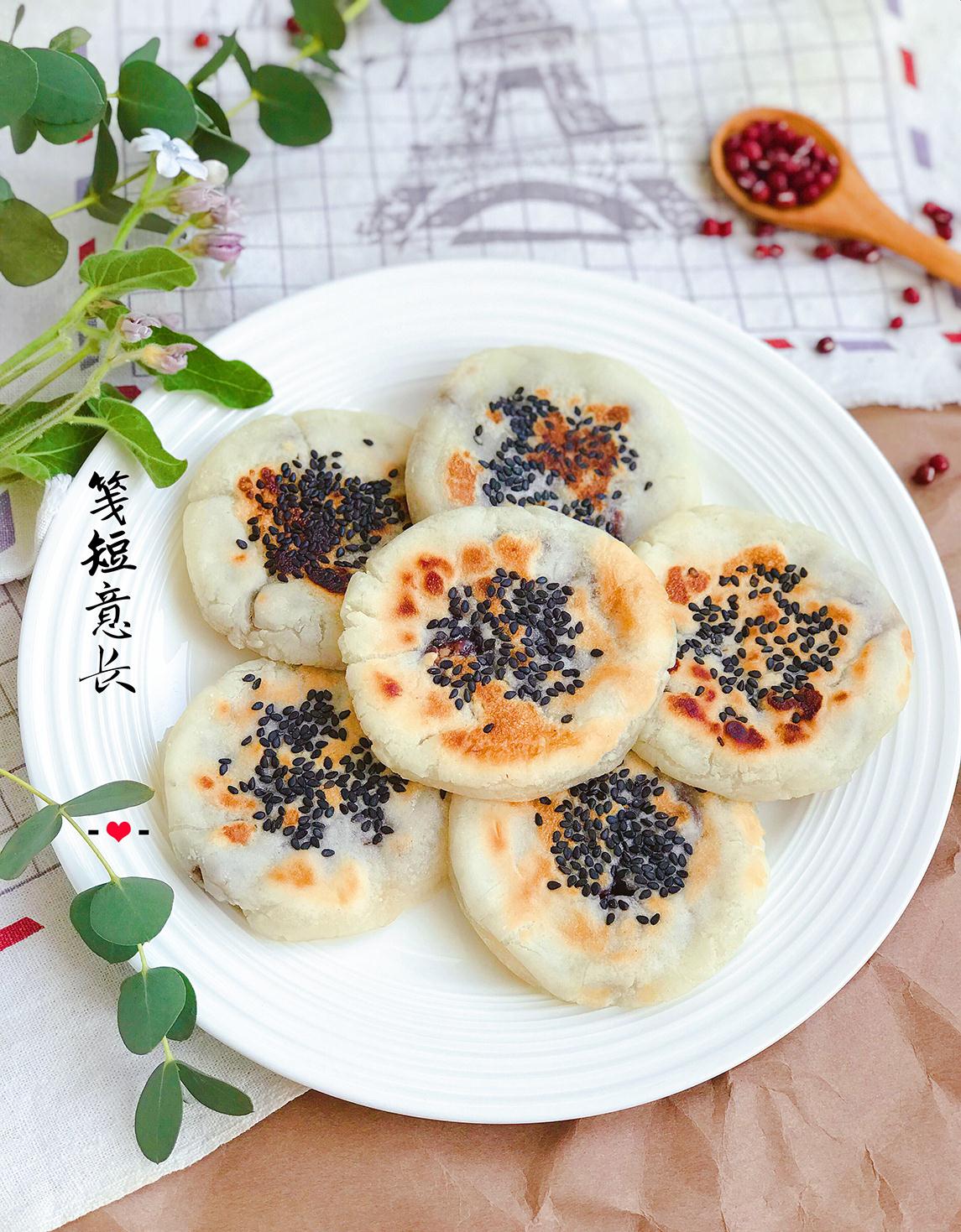 秒杀红豆派的红豆糯米饼,10分钟就能搞定,软糯香甜,放凉也不硬_手机