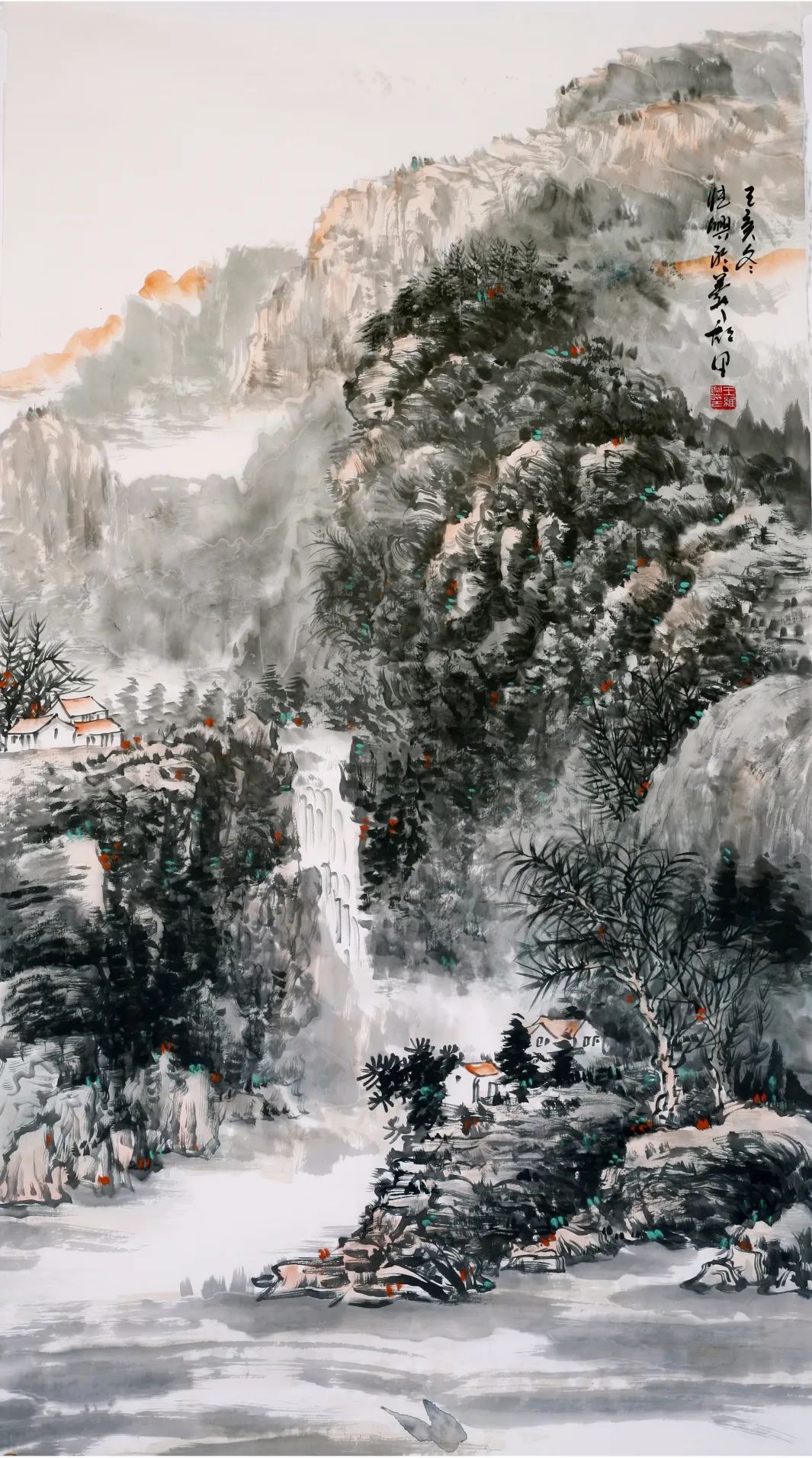 艺展中国王维兴国画作品欣赏