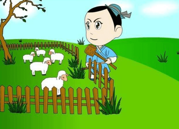 知错就改《盲羊补牢》儿童故事绘本分享