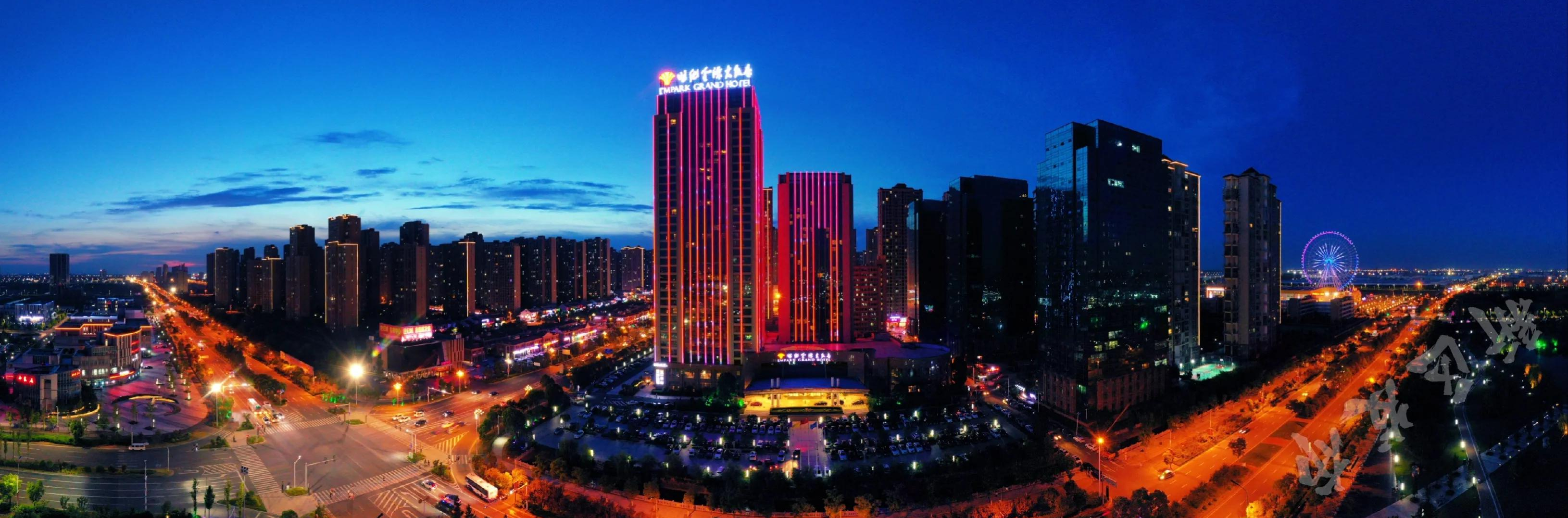 无人机航拍带你凌空俯视杭州湾新区360度全景