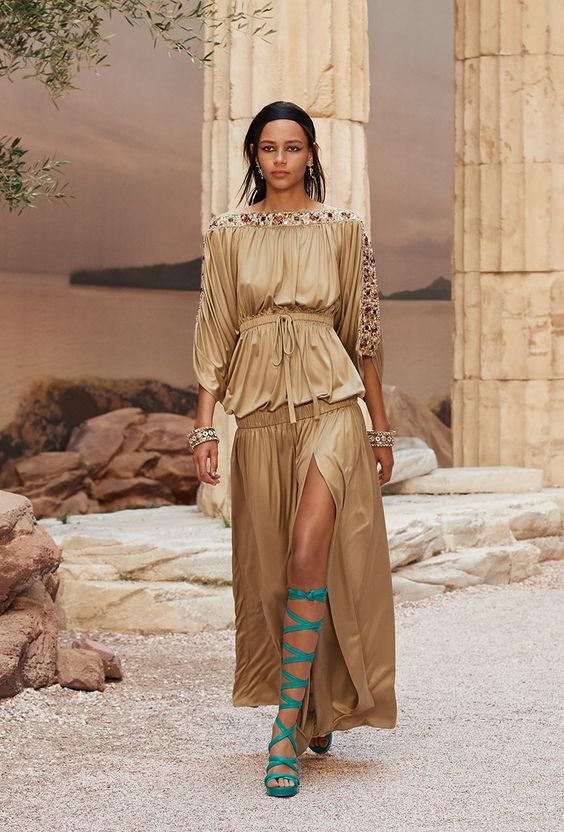 古希腊元素的现代服装图片
