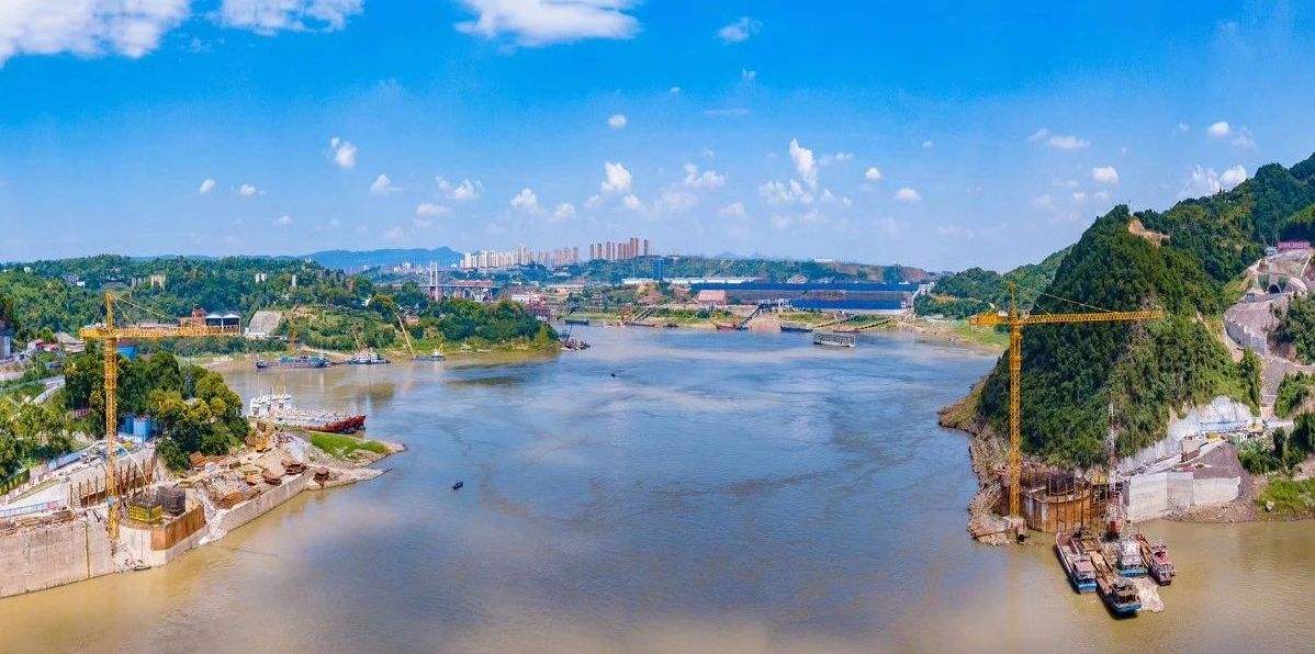 重庆修建一座钢桁架斜拉桥,整体结构新颖,技术先进,造型美观_大桥