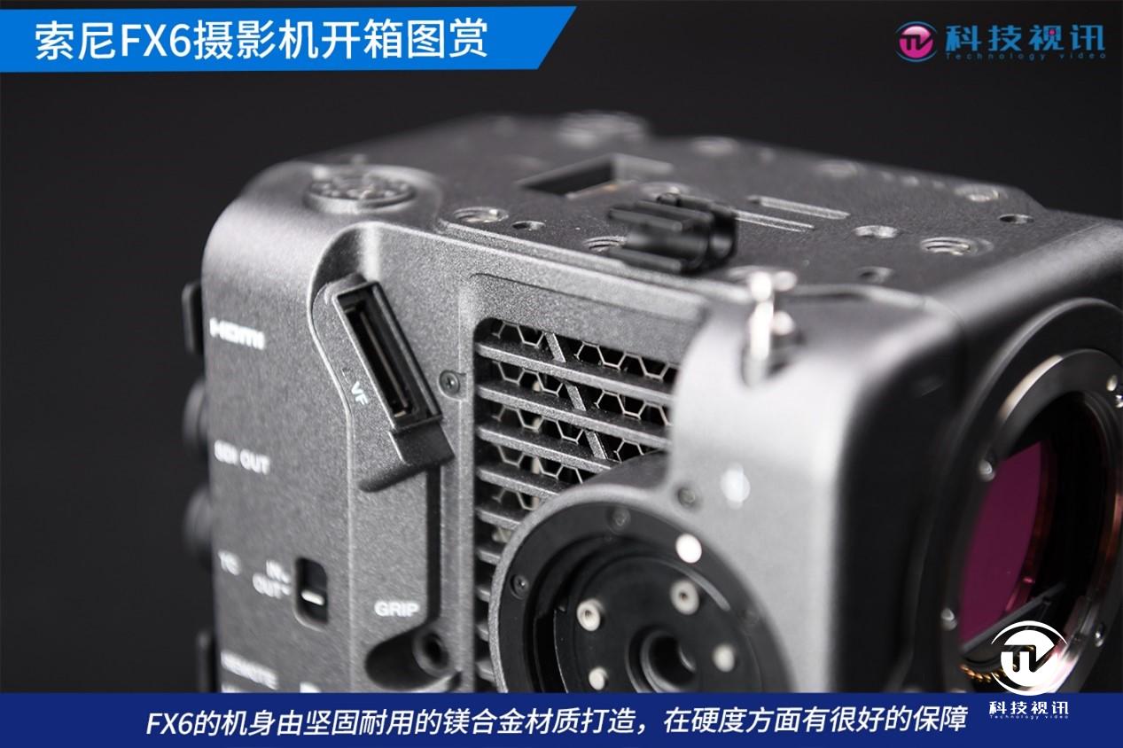 全画幅电影质感!索尼fx6摄影机开箱图赏