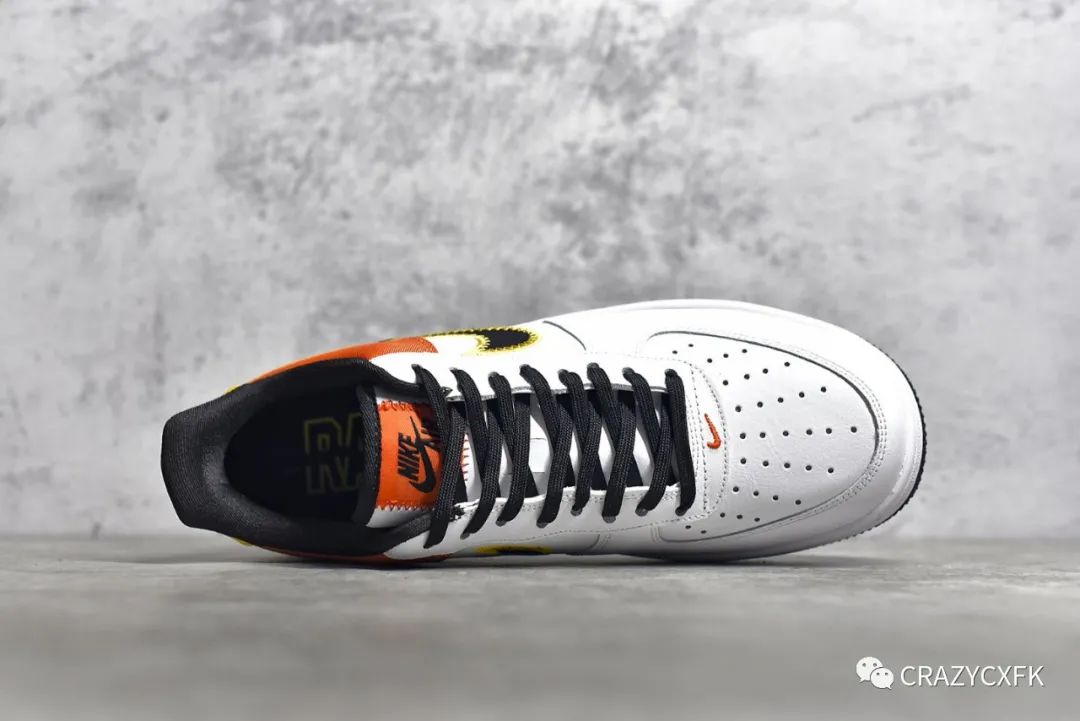 耐克nikeairforce1raygun空军一号外星人刺绣图腾板鞋cu8070100