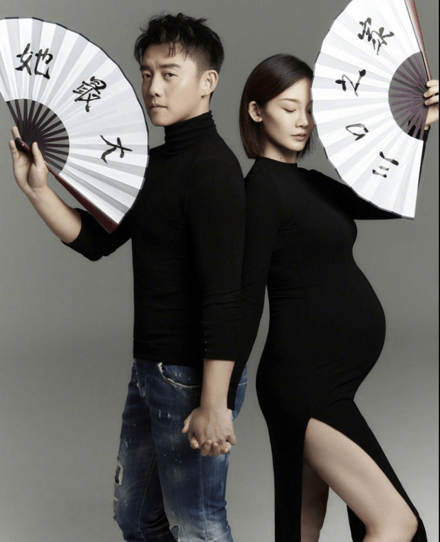 郑恺晒孕肚写真为苗苗庆生称三口之家老婆最大女儿太可爱