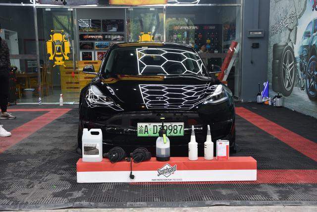 重庆3m梵洛迪改色车衣,特斯拉割起韭菜真是不讲武德