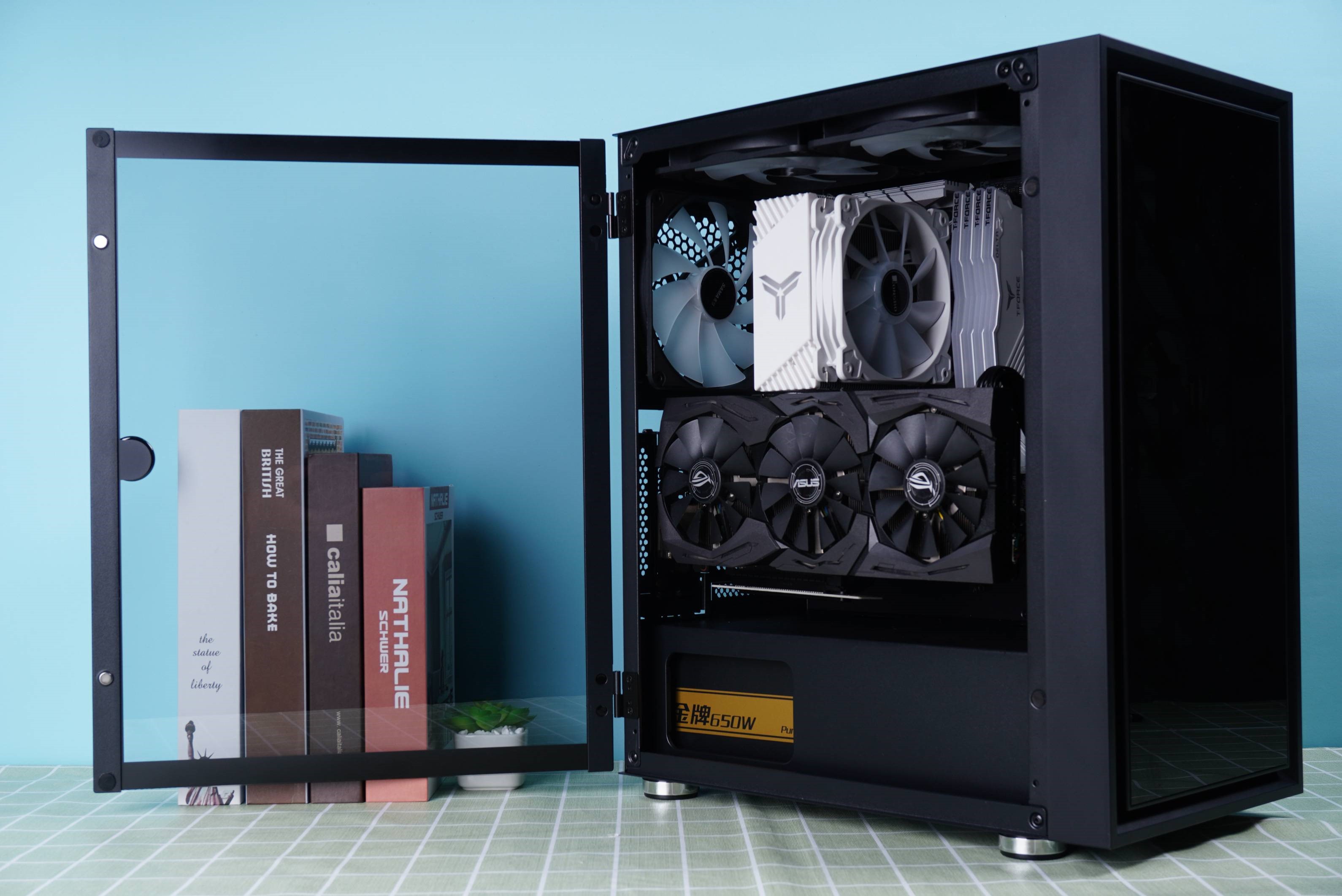 原创神光最佳展示平台,先马朱雀机箱到手展示