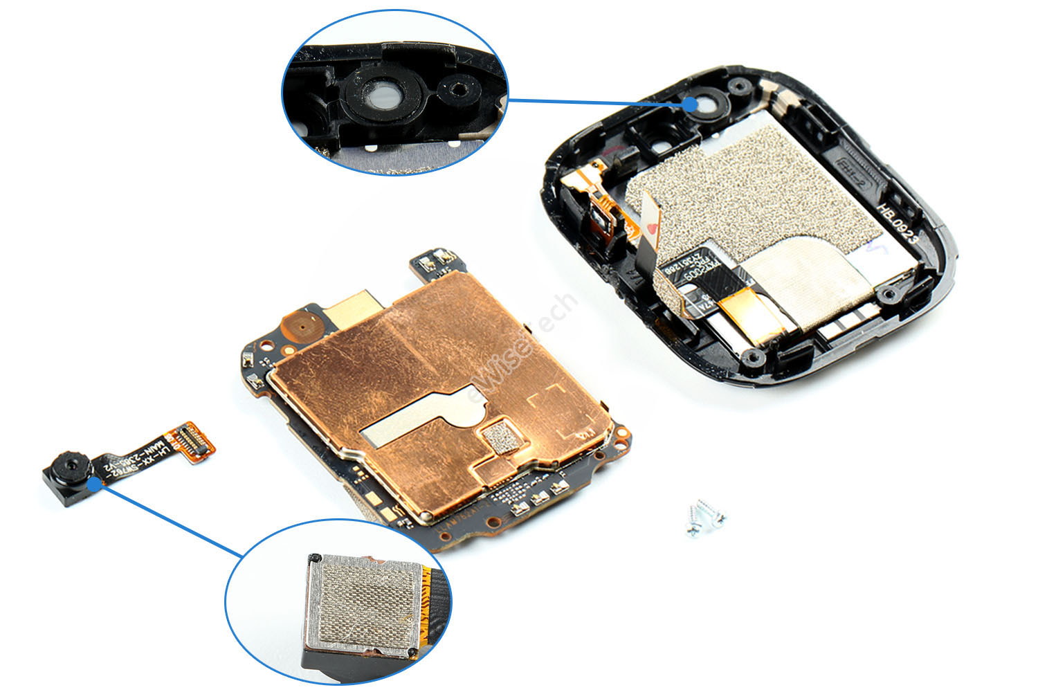 小米 米兔手表 4c 拆解:再现纯国产儿童手表,紫光展锐蓄势待发