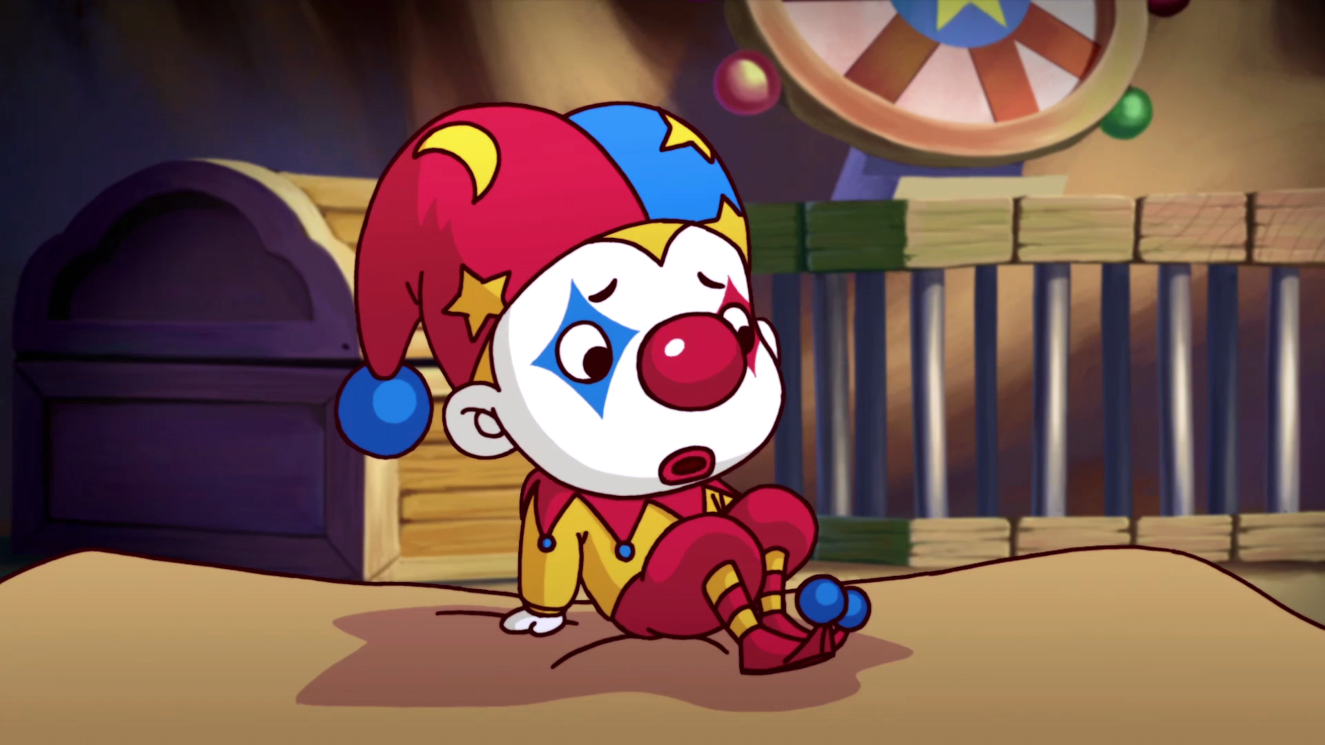 阿狸的善良拯救了马戏团的小丑,阿狸的故事总能触动人的内心