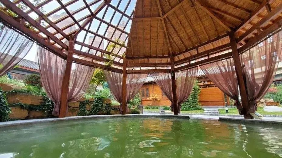 冬暖长安极享生活2020西安温泉文化旅游节在未央湖温泉举办