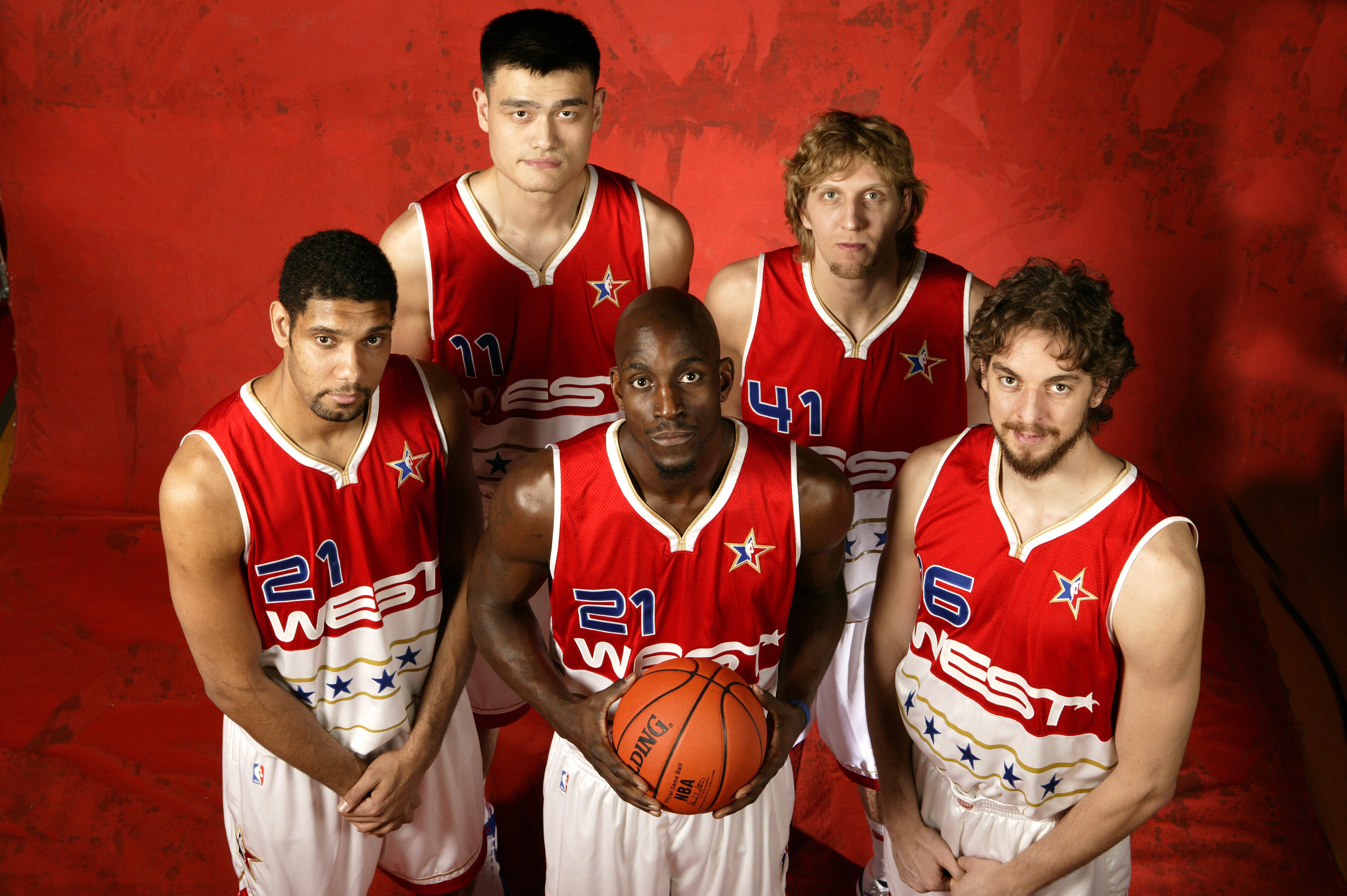 篮球巨星合照图片