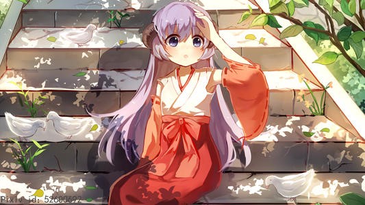 动漫五大人气巫女,圣洁又美艳的神之侍者