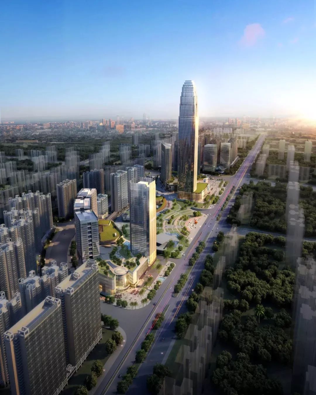 广西沿海三市10年间的超高层建筑建设,成了笑话!