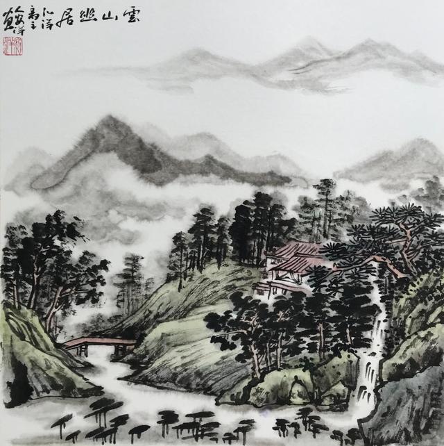 中国画名家画家安洋作品欣赏