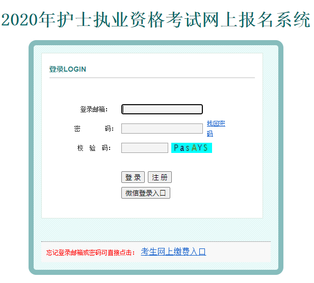 2019护士资格网上报名入口_护士资格证报名入口_护士资格证号查询入口