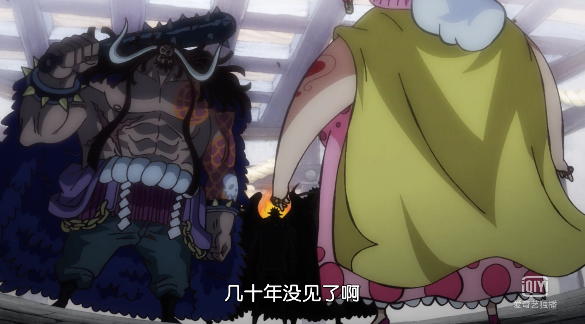 原创海贼王952集:凯多和大妈终于见面,离"龙骑士"又进一步