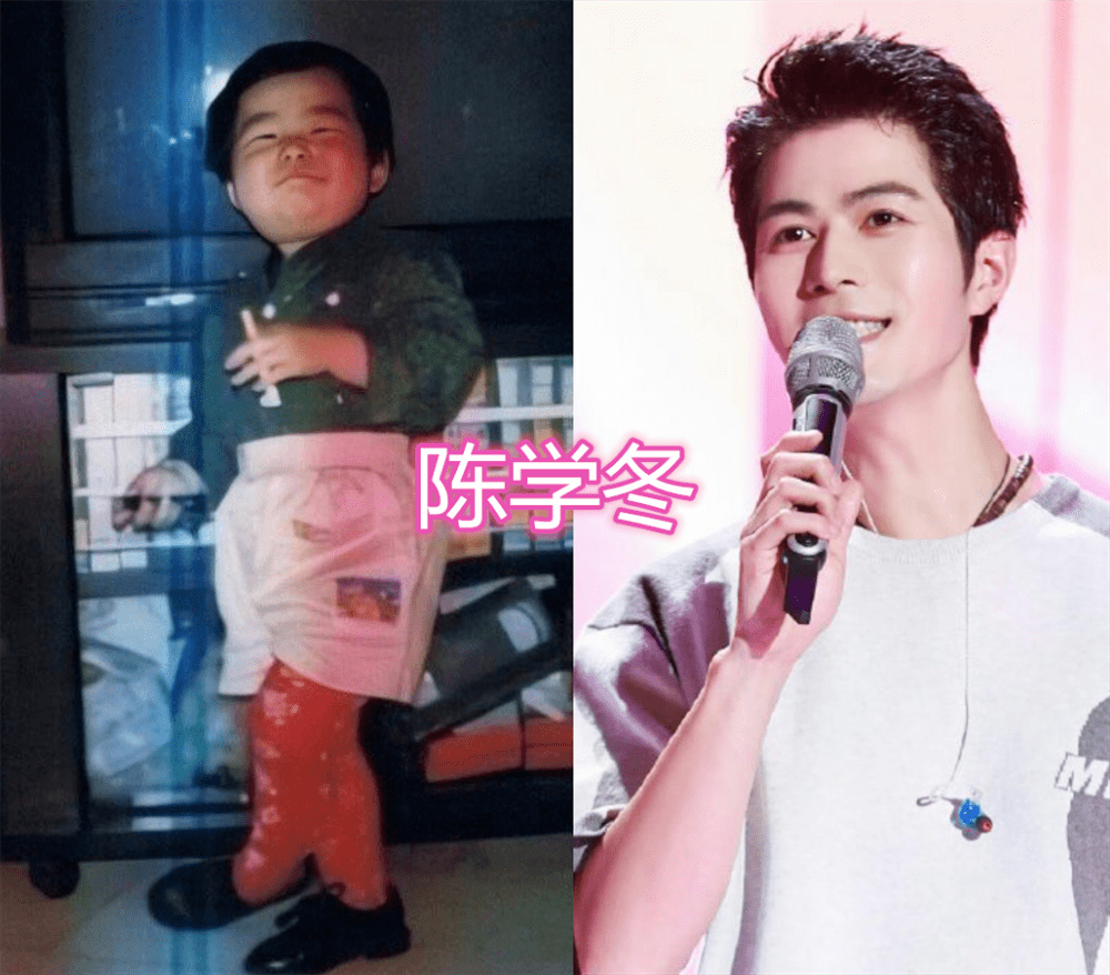 有种"整容"叫明星长大后,王一博陈学冬变瘦,杨丞琳逆袭!