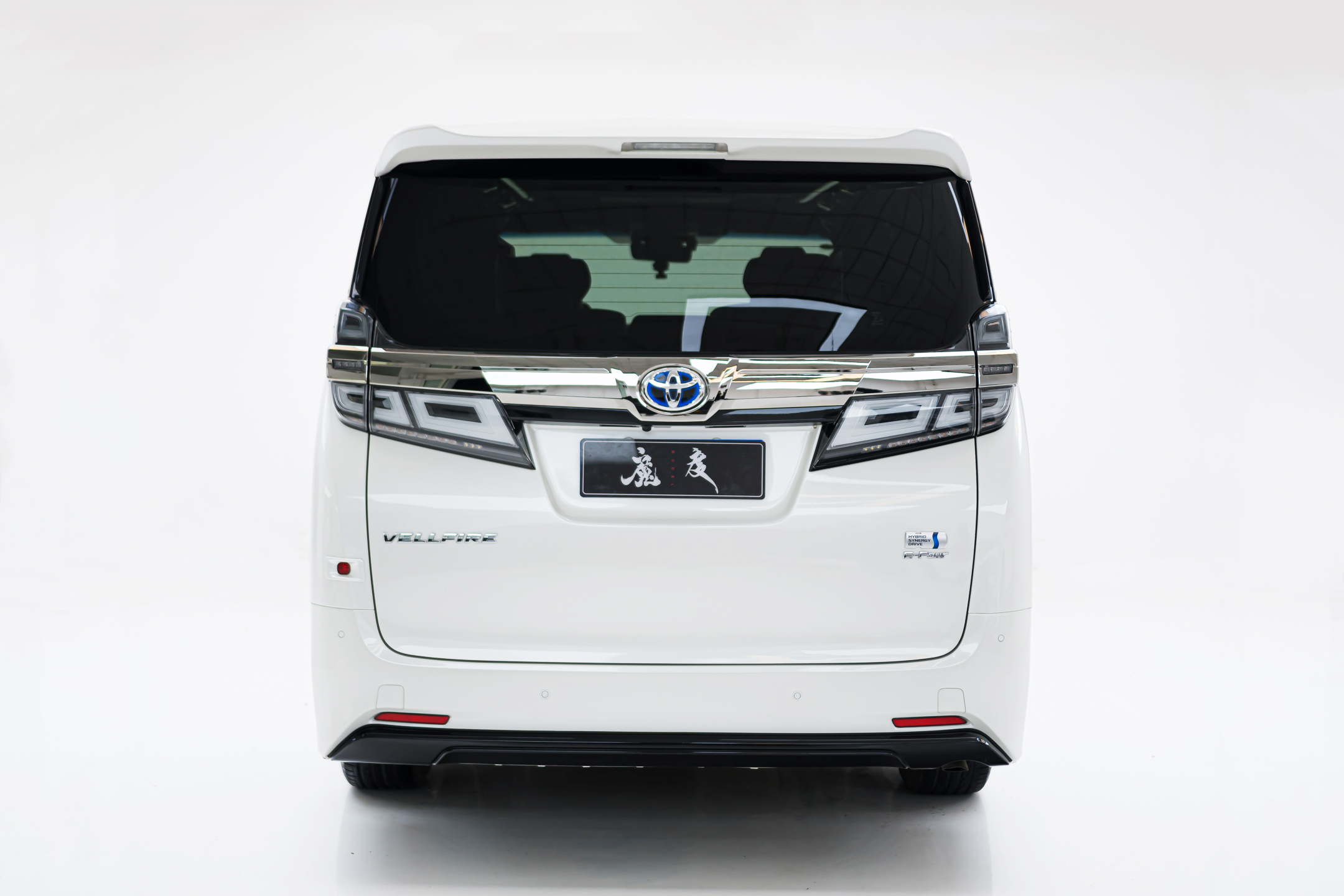 威尔法全车max隐形车衣黑色翻毛皮包覆升级星空顶魔