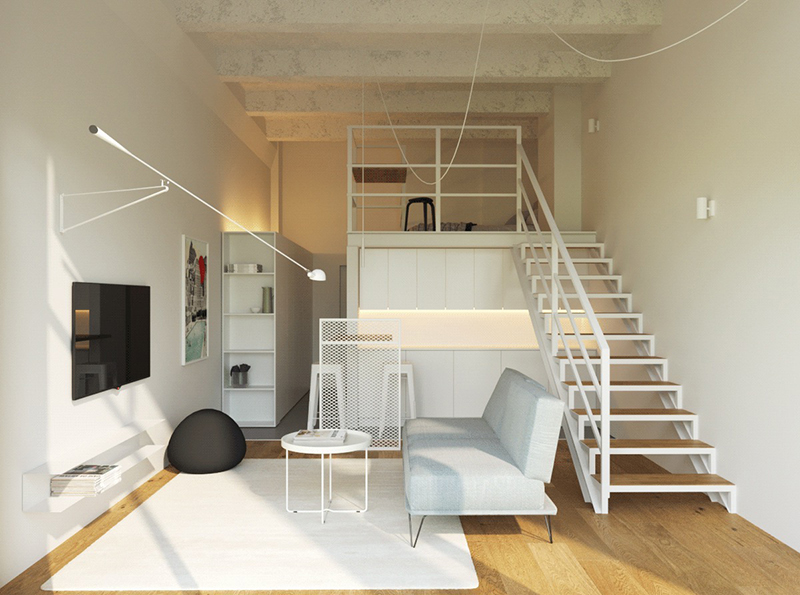 loft楼梯怎么设计好看?如果我有一个loft,楼梯也一定要这样设计