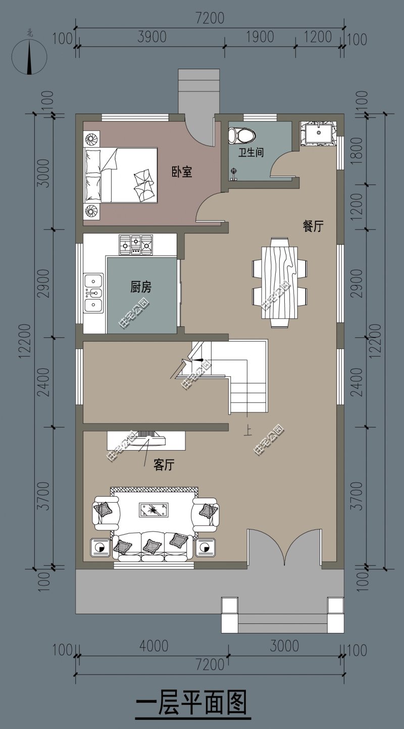 9x12米房屋设计图图片