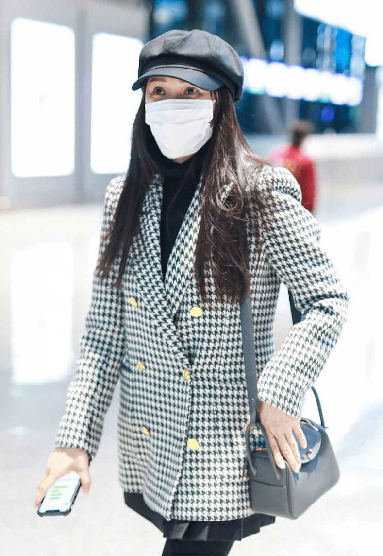 50的伊能静穿衣还真讲究私服穿搭减龄又甜美看着像30多