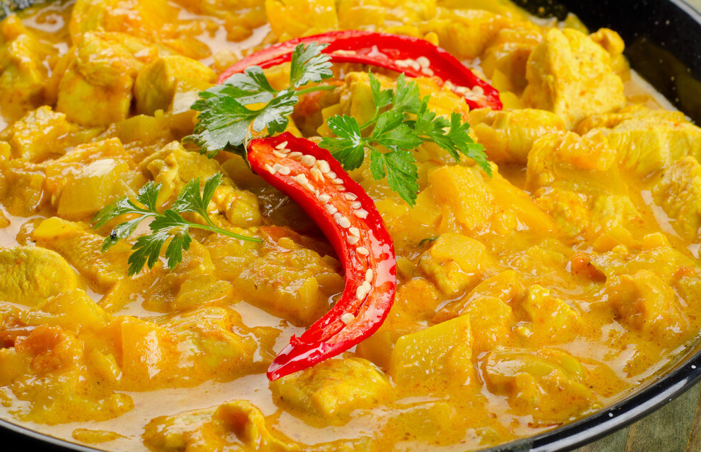 原创泰式咖喱鸡香辣微甜很入味软嫩鲜香口感超赞做法简单家常菜